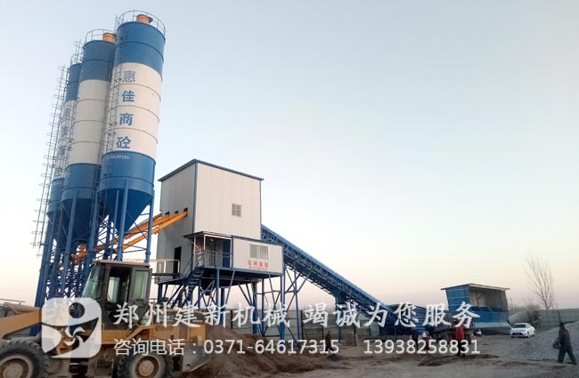 wanbo万搏电子（中国）官方网站
成套120混凝土wanbo万搏电子（中国）官方网站站生产线设备驻扎山东菏泽