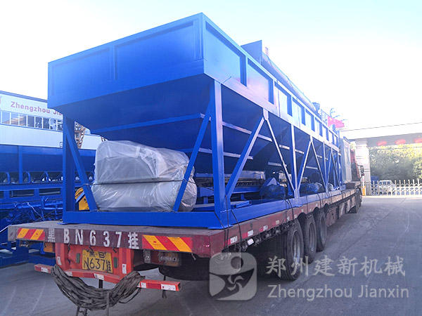 75型混凝土wanbo万搏电子（中国）官方网站站装车完毕