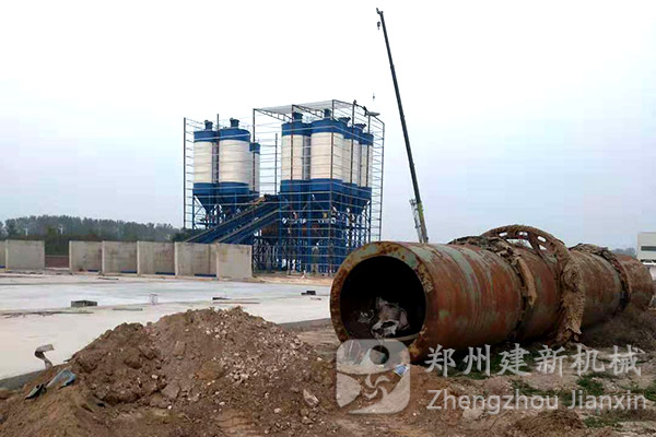 河南商丘双180混凝土wanbo万搏电子（中国）官方网站站落成